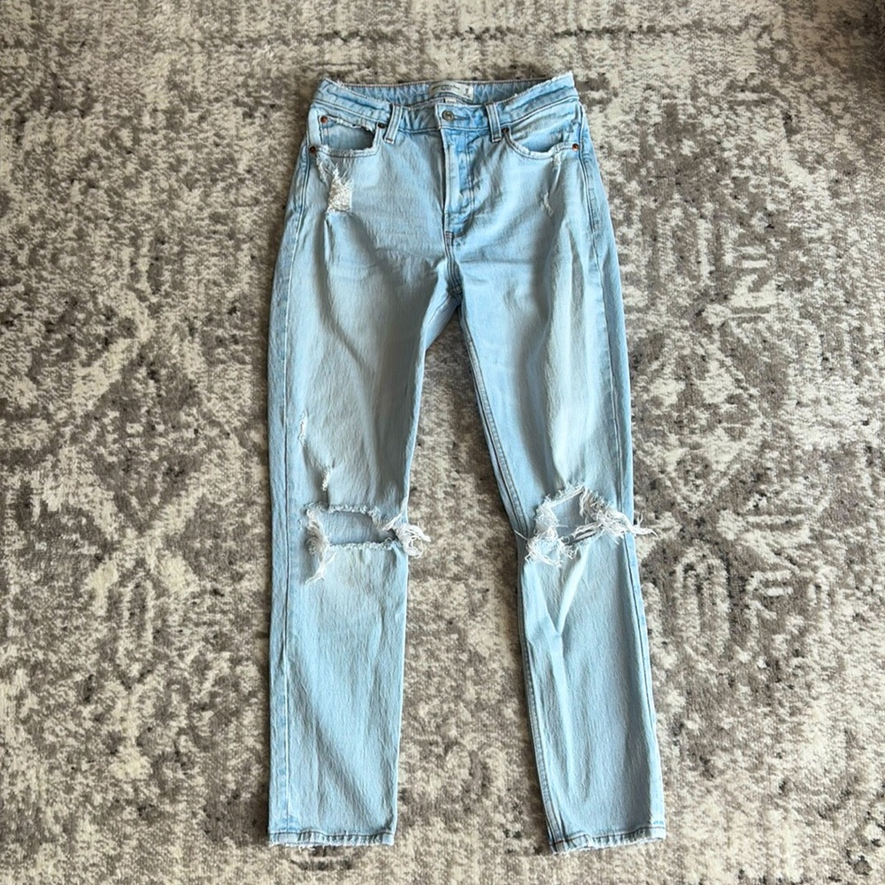 Abercrombie & Fitch the skinny high rise curve love